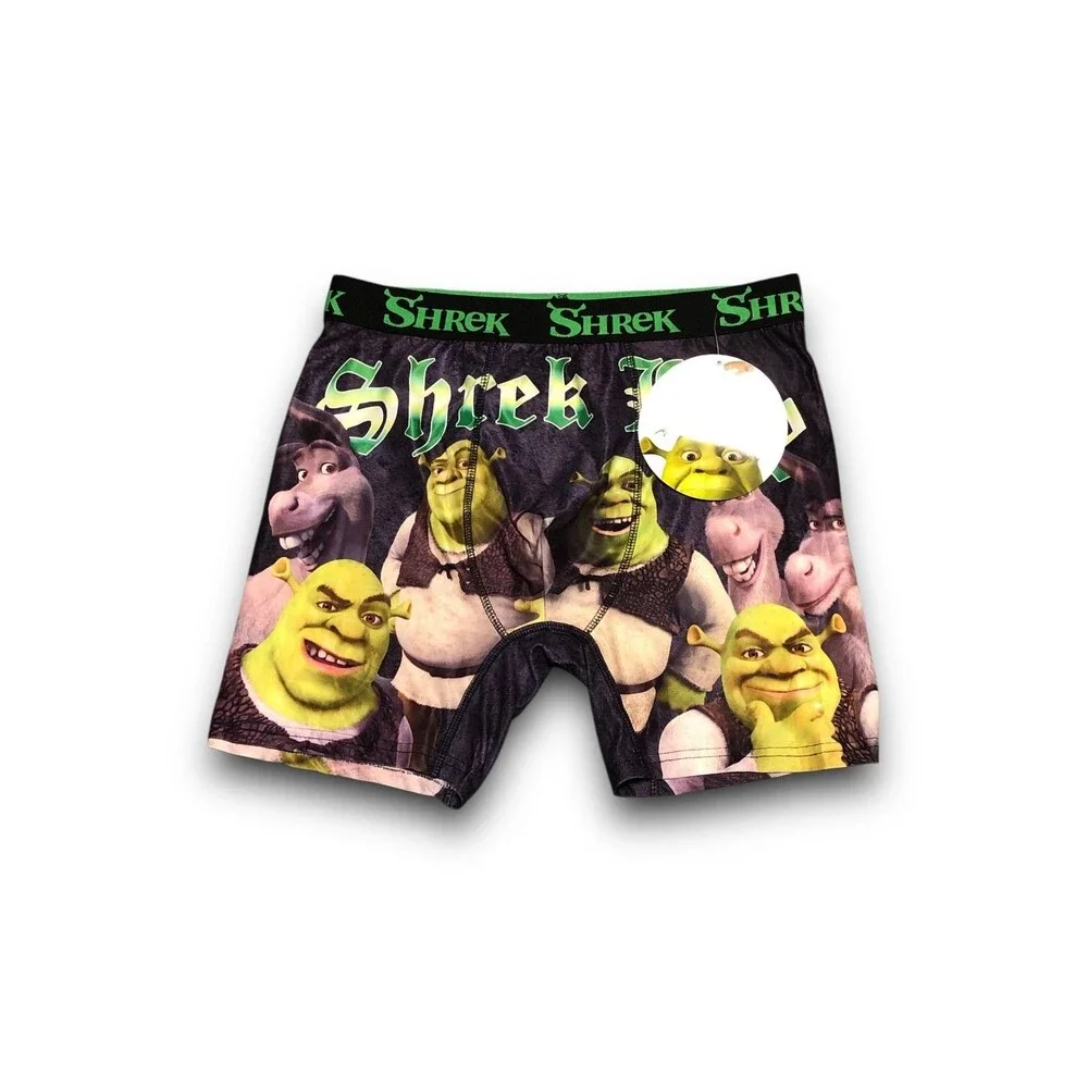 Dreamworks Shrek Men's Boxer Briefs - Large